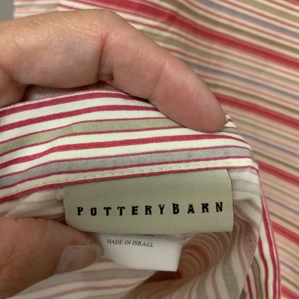 Pottery Barn Floral Euro Shams